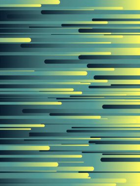 Mavili ve sarı renkli estetik eski TV testinin soyut bir arka planı