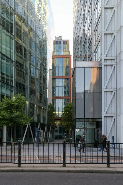 Beau Plan Vertical Plan Architectural Bâtiment Historique Situé Londres Royaume — Photo