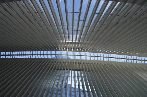 뉴욕에 세계무역센터 천장의 — 스톡 사진