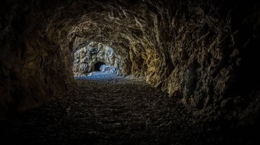 Steinkohle Abbau Tüneli bei Plakias