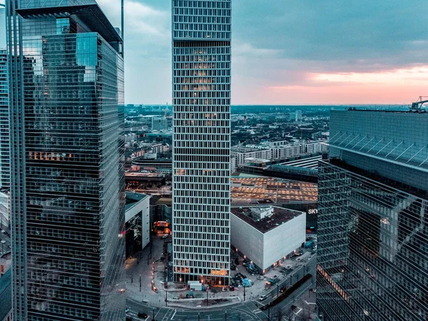 Frankfurt Main Almanya Nın Manzaralı Bir Görüntüsü — Stok fotoğraf