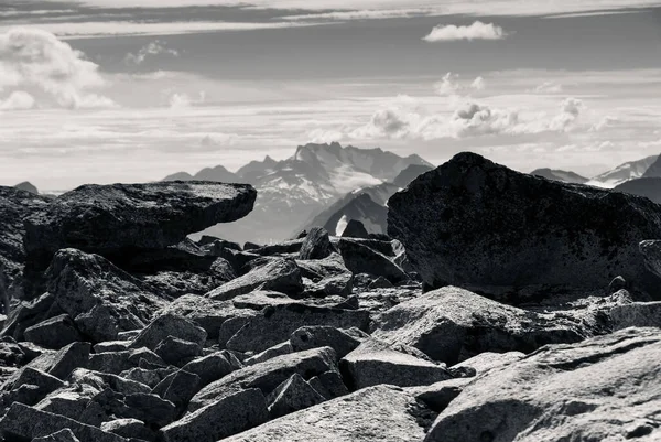 ノルウェー ヨートンヘイメンの灰色のショット — ストック写真