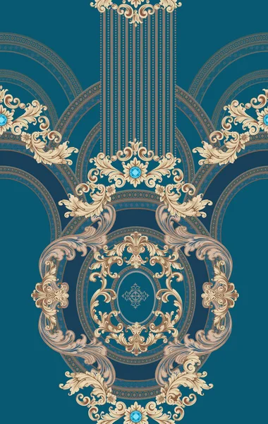 Płynny Wzór Tła Niebieskich Kolorach Idealny Tapetę — Zdjęcie stockowe
