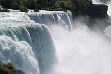 Amerika Birleşik Devletleri, New York 'taki Niagara Şelalesi' nin yakın çekimi.