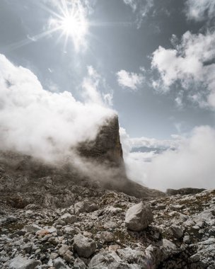 Avusturya doğasının inanılmaz manzarası.