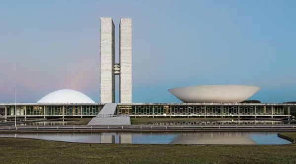 在巴西圣保罗举行的国民大会的建设 — 图库照片