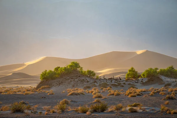 Las Dunas Arena Death Valley California Oriental Desierto Mojave —  Fotos de Stock