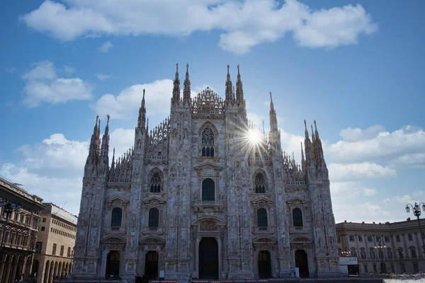 Metropolitan Cathedral Basilica Nativity Saint Mary Milan Italy — Stock Photo, Image