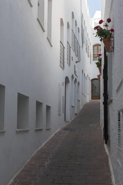 Blick Auf Eine Der Straßen Von Mojacar — Stockfoto