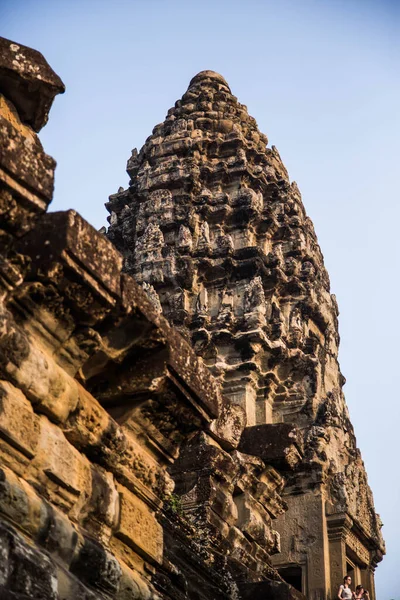 Närbild Ett Vackert Gammalt Tempel — Stockfoto