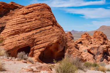 Nevada 'daki State Park' taki Ateş Vadisi