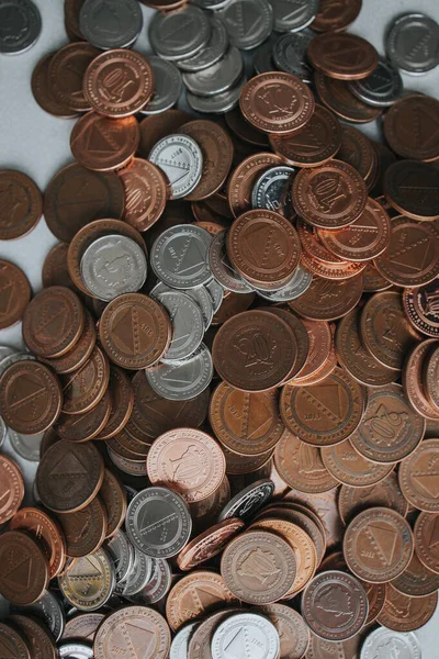 Stos Monet Waluty Bośni Hercegowiny — Zdjęcie stockowe