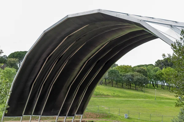 Bela Vista Park Vorbereitungen Für Das Musikfestival Rock Rio Lissabon — Stockfoto