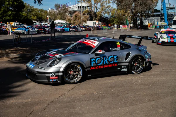 Grey Force Porsche Carrera Dole Albert Park Track Pro Carrera — Stock fotografie