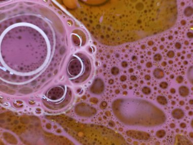 Kabarcıklı renkli yapışkan bir doku arkaplanı