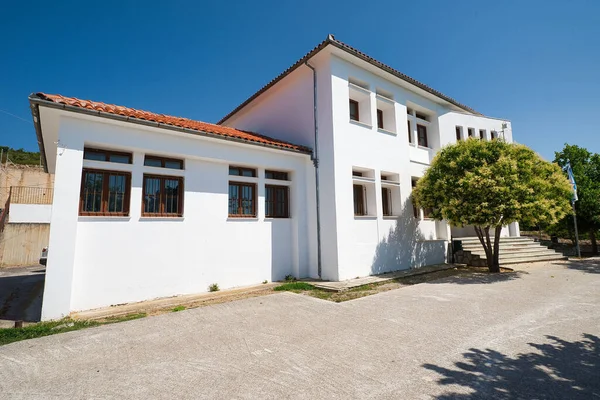 Lycée Trikeri Est Situé 500 Mètres Magnifique Village Trikeri Grèce — Photo