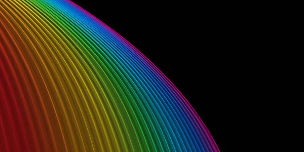 Bella Linea Arcobaleno Colorato Texture Sfondo Colori Sfumati Seguito Orgoglio — Foto Stock