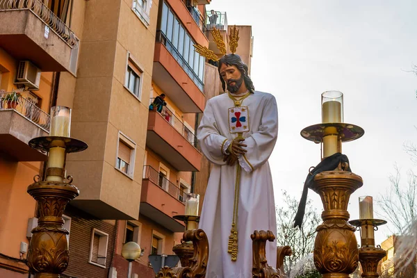 Hospitalet Llobregat Barcelona Spain April 2022 Father Jesus Captive Holy — Stock Photo, Image