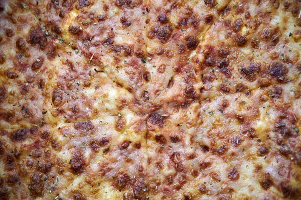 Closeup Shot Felie Pizza — Fotografie, imagine de stoc