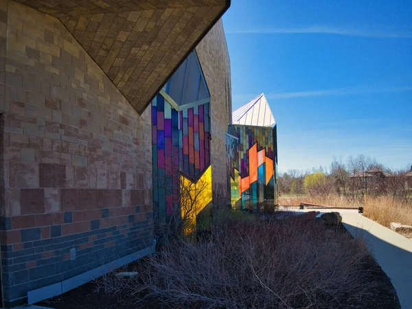 Museu Prairiefire Overland Park Kansas Estados Unidos América — Fotografia de Stock