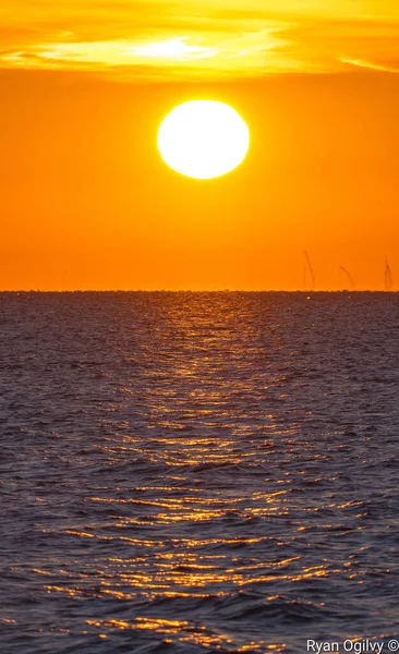 Mesmerizing View Sunrise Virginia Beach Virginia United States — Stock Photo, Image