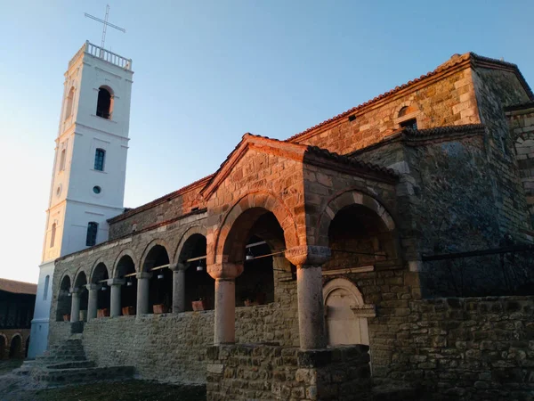 Het Middeleeuwse Klooster Ardenica Het District Fier Albanië — Stockfoto