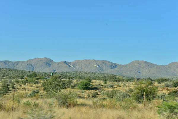 Mesmerizing View Beautiful Mountainous Landscape Windhoek Namibia — Stock Photo, Image