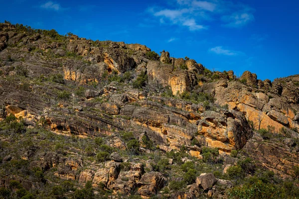 Blauwe Lucht Boven Grampians National Park Victoria Australië — Stockfoto