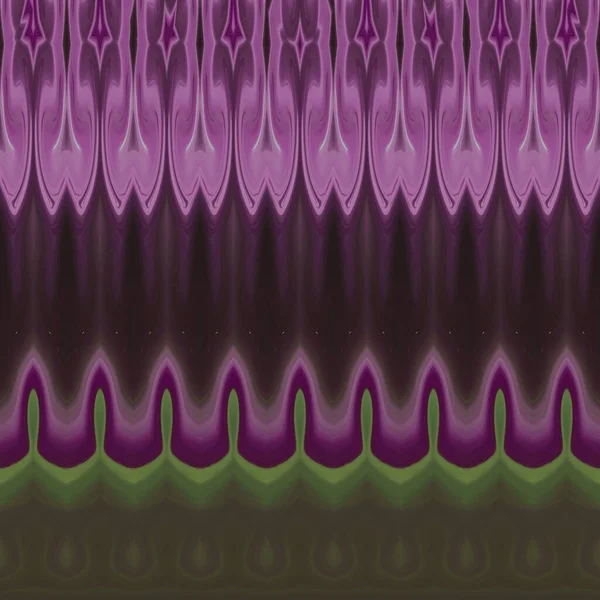 An abstract wallpaper illustration in green and purple colors