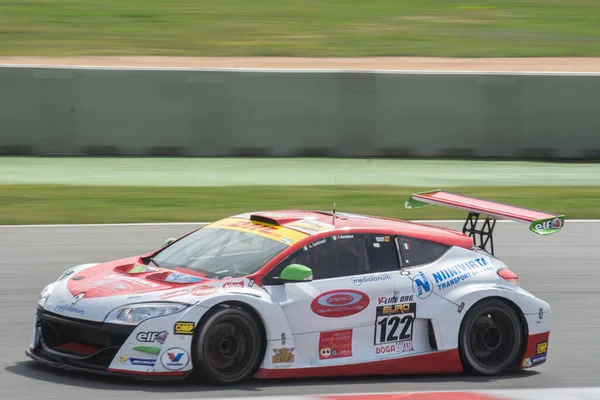 Carro Corrida Francês Pista Renault Megane — Fotografia de Stock