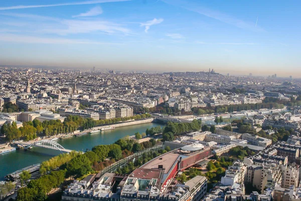 Une Belle Vue Depuis Tour Eiffel Paris France — Photo