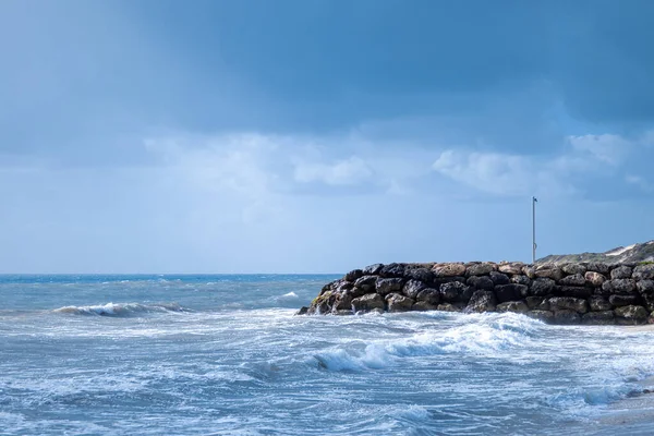 Portekiz Gün Boyunca Güzel Bir Deniz Manzarası — Stok fotoğraf