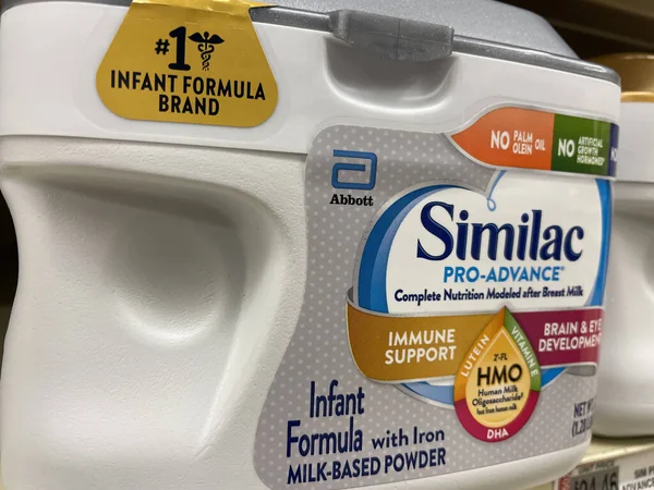 Augusta Usa Similac Baby Formula Powder Canister — Foto de Stock