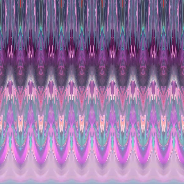 Uma Ilustração Abstrata Padrão Caleidoscópio Com Cores Roxas Rosa — Fotografia de Stock