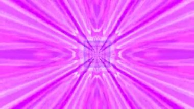 Renkli fraktal desen hareketleriyle soyut bir döngü animasyonu