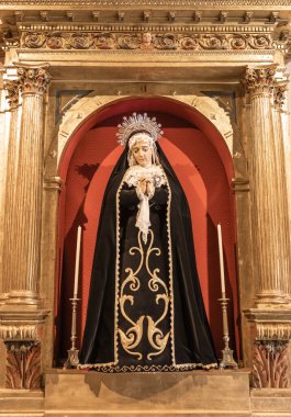 18. yüzyılın yalnızlık bakiresi (Valladolid 'de kutsal hafta))