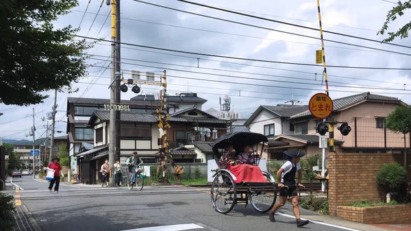 Une Vue Sur Les Rues Kyoto Japon — Photo