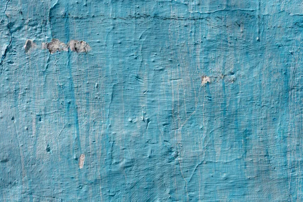 Une Surface Murale Béton Peint Bleu Pour Les Fonds — Photo