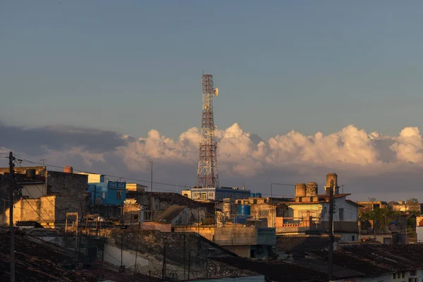 Une Belle Vue Sur Tour Communication Matanzas Cuba — Photo