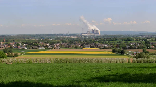 Una Central Eléctrica Lignito Noroeste Alemania Europa — Foto de Stock