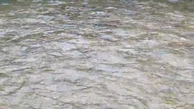 Berrak, sürekli akan akıntının yakın görüntüsü