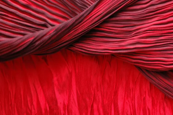 Una Toma Abstracta Las Cortinas Teatro Rojo Perfecto Para Fondos —  Fotos de Stock
