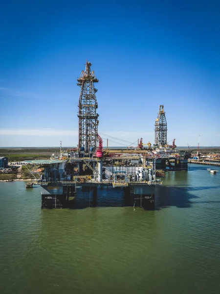 Die Bauwerke Kreuzfahrthafen Galveston Texas — Stockfoto