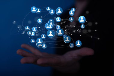 Soyut insan ağ yapısına sahip bir telekomünikasyon kavramı