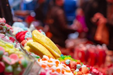 Sevilla 'da bir markette (İspanya).