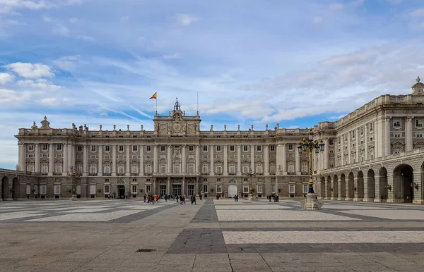 Kungliga Slottet Madrid Spanien — Stockfoto