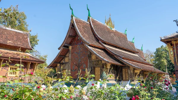 Scenic View Wat Sensoukharam Buddhist Temple Luang Prabang Laos — Stock Photo, Image