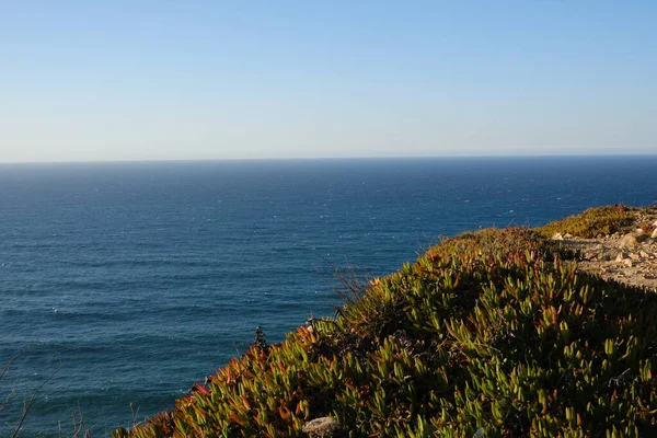 ポルトガルでの一日中の海の美しいショット — ストック写真