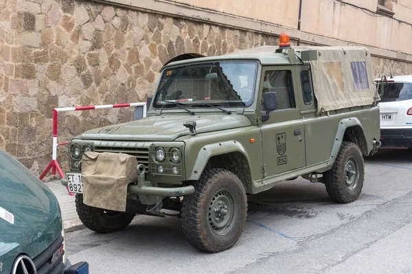 Ejército Todoterreno Suv Operación Especial Del Ejército Español Santana Aníbal — Foto de Stock