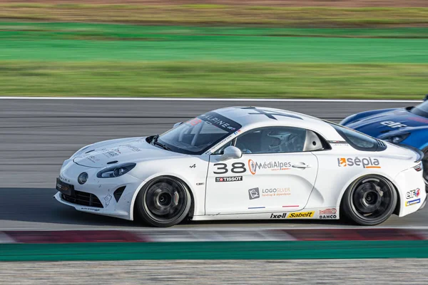 French Race Car Track Alpine A110 Cup — Stock Photo, Image